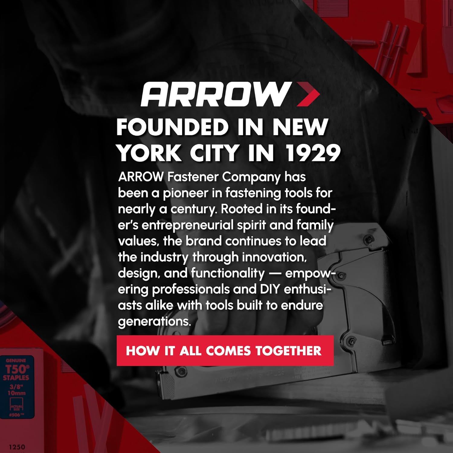 Arrow Combination Square, 12-Inch Combo Square with Stainless Steel Ruler, Zinc Alloy Body and Bubble Level for Carpenters and Craftsmen - Image 2