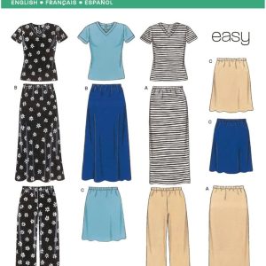 New Look Sewing Pattern 6730 Misses Separates, Size A (S-M-L-XL)